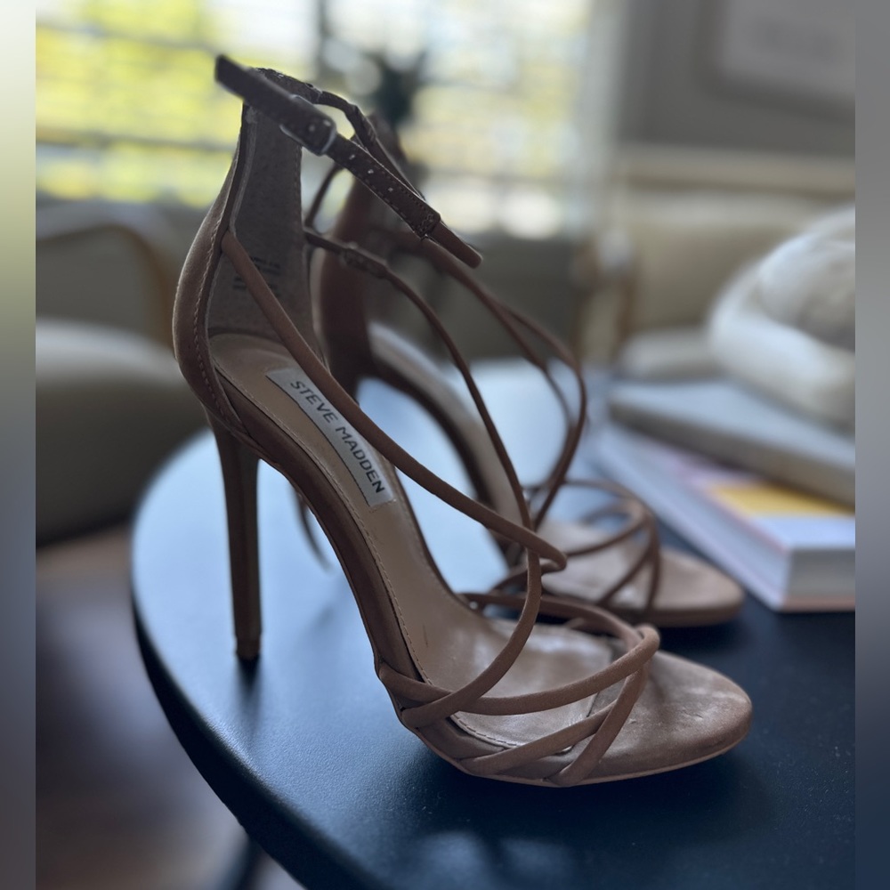 Steve Madden strappy heels. Worn once